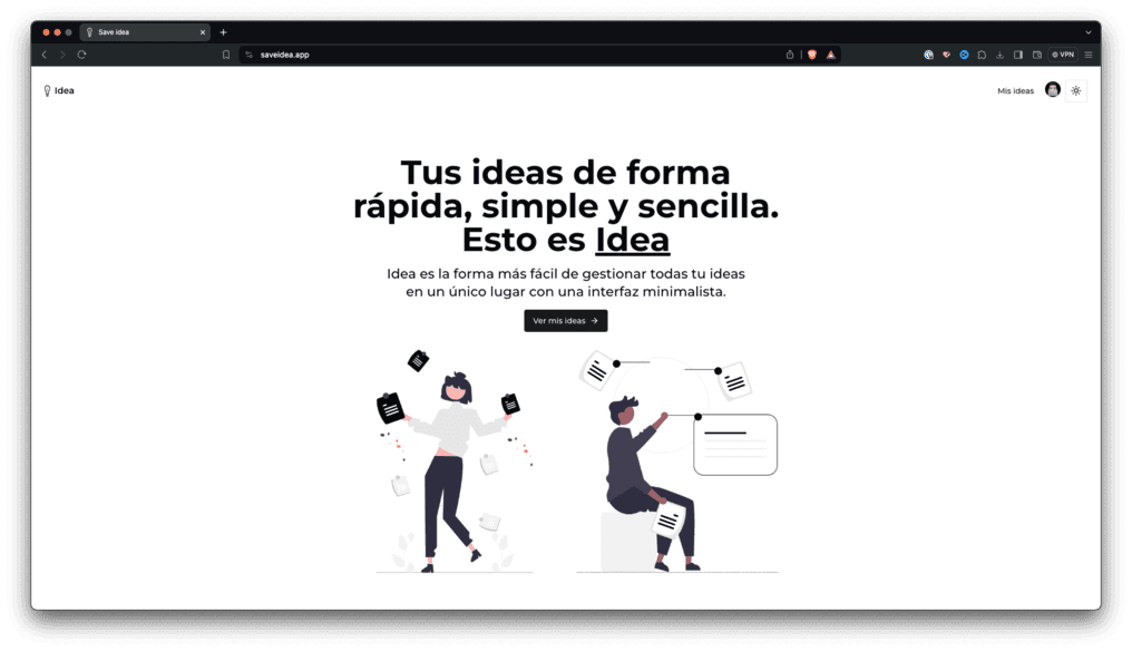 SaveIdea screenshot 2