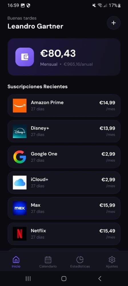 TrackSubs screenshot 5