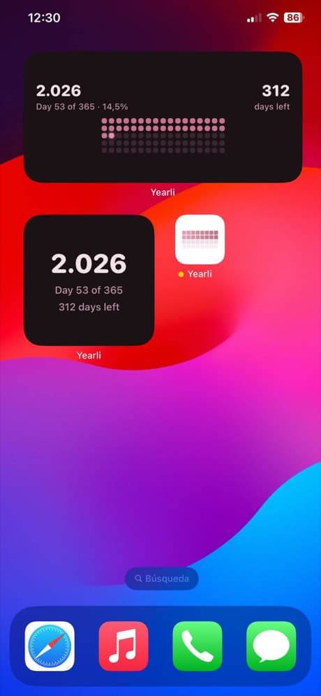 Yearli screenshot 3