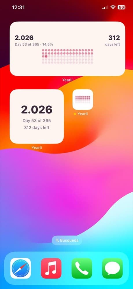 Yearli screenshot 4
